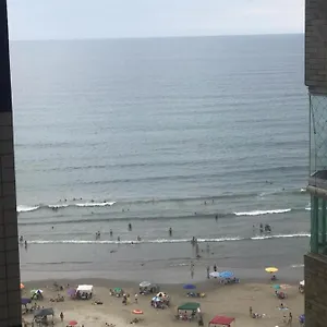 Apartamento Ocian Vista O Mar E Muito Charme